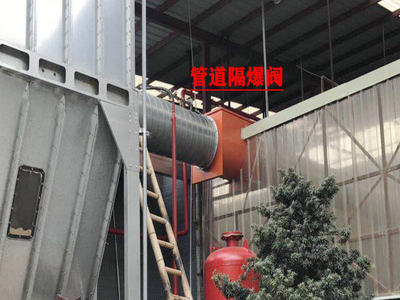 深圳七彩人生家具厂管道隔爆阀